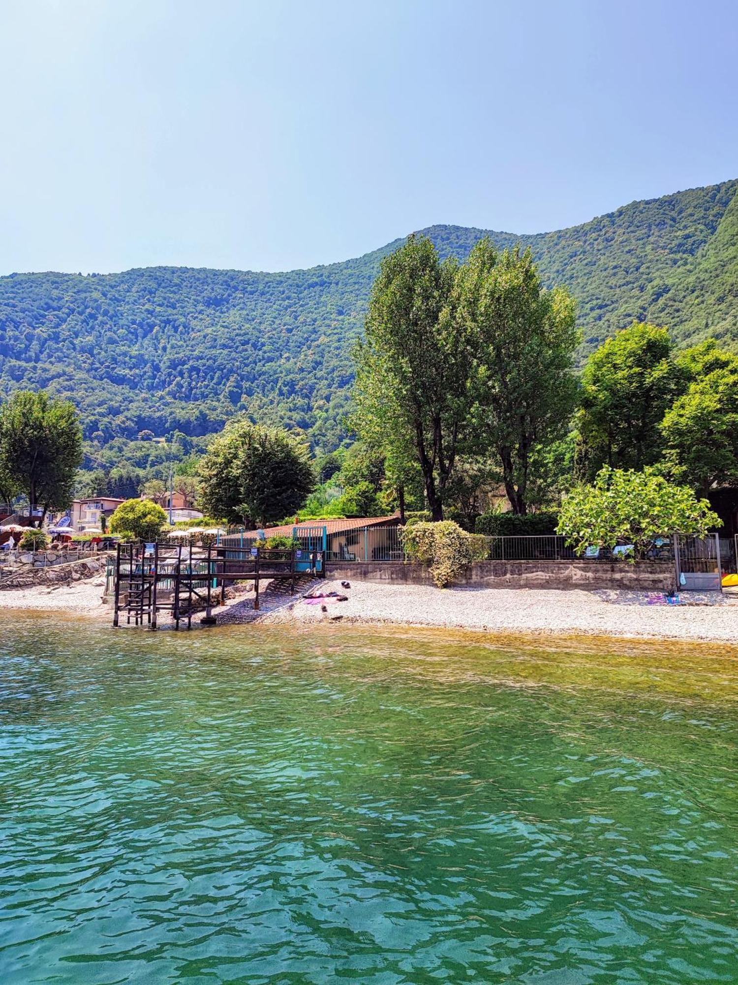 Como Lakeside Cottage - Lakefront Private Garden With Private Access To The Lake Onno Bagian luar foto